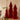 Paper Christmas tree bundle, Red x 3