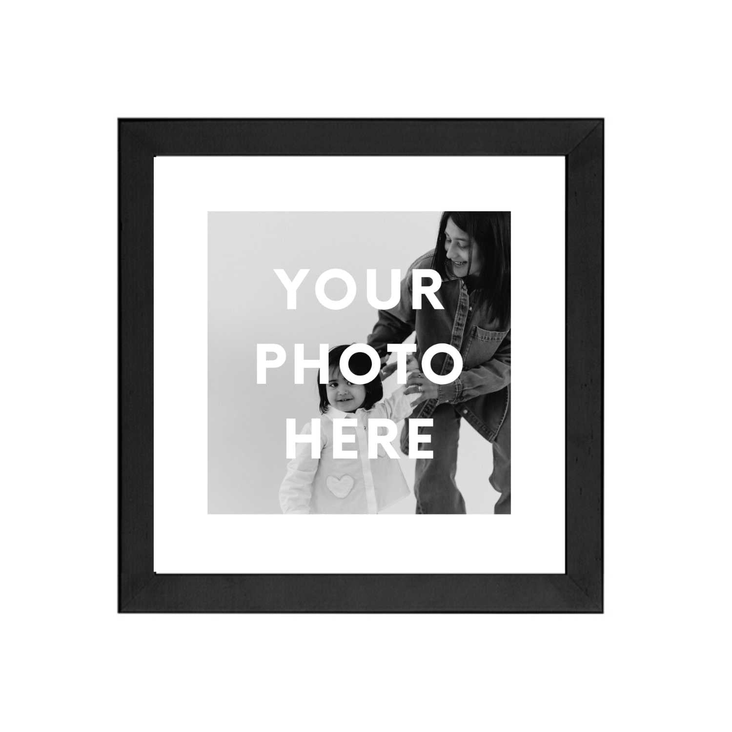 Photo Writh Custom Square Photo Frame with Wide Border NZ & Australia | Papier HQ ...