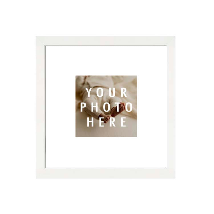 Photo Frame Square Custom Square Photo Frame with Wide Border NZ & Australia | Papier HQ ...